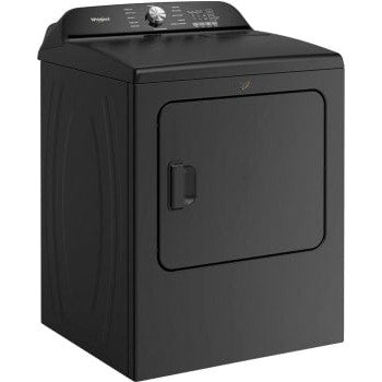 Whirlpool 7.0 Cu. Ft. Top Load Electric Dryer with Moisture Sensor in Volcano Black-Washburn's Home Furnishings