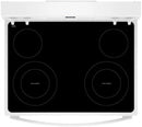 Whirlpool Flexible Cooktop 30-in Glass Top 4 Burners 5.3-cu ft Freestanding Electric Range (White)-Washburn's Home Furnishings