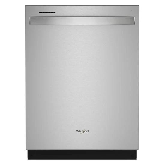 Whirlpool Large Capacity Stainless Steel Interior Dishwasher w/3rd Rack in Fingerprint Resistant Stainless Steel-Washburn's Home Furnishings