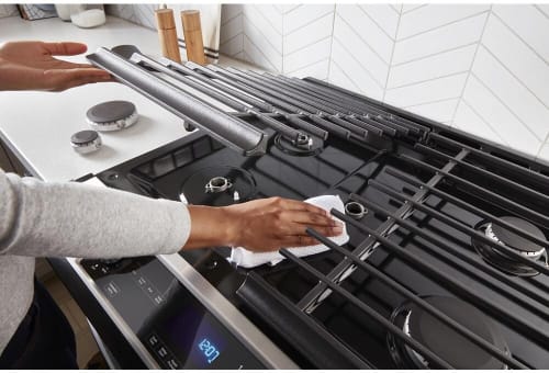 Whirlpool® 5.8 Cu. Ft. Gas Slide in Range w/7-in-1 Air Fry Oven-Washburn's Home Furnishings