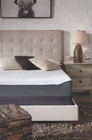 10 Inch Chime Elite - White/blue - Full Mattress-Washburn's Home Furnishings