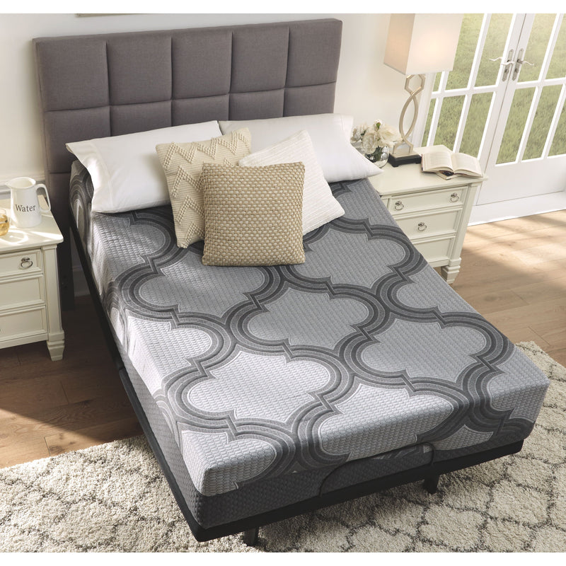 12 Inch Ashley Hybrid - Gray - King Mattress-Washburn's Home Furnishings