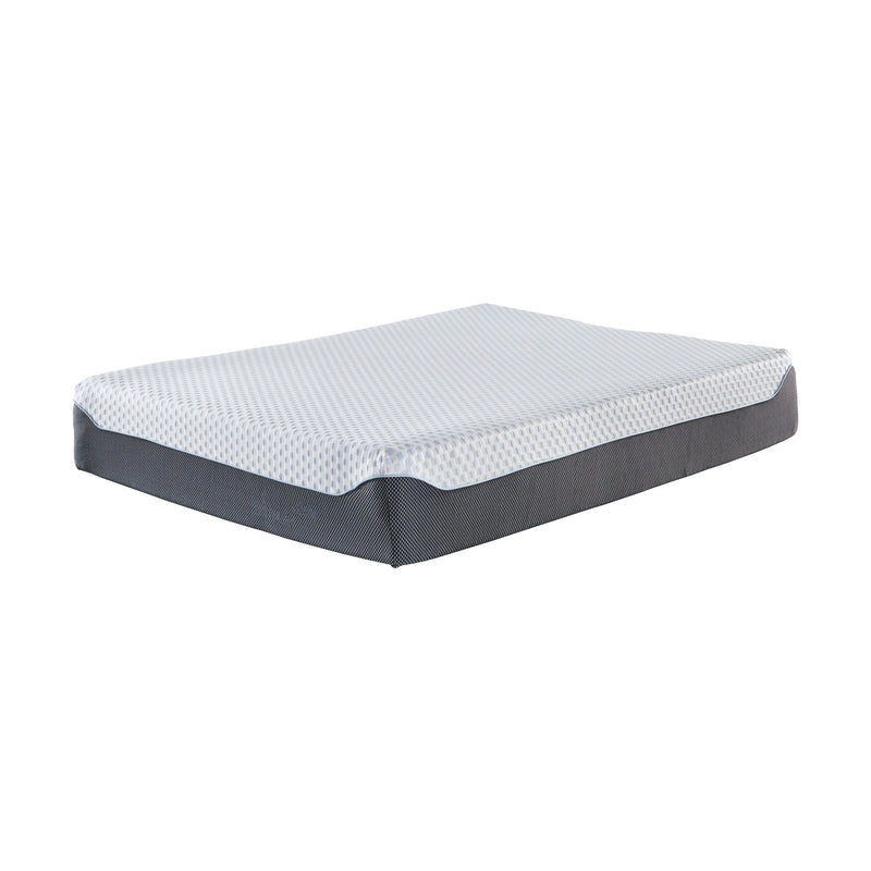 12 Inch Chime Elite - White/Blue - Full Mattress-Washburn's Home Furnishings