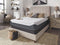 12 Inch Chime Elite - White/gray - California King Mattress-Washburn's Home Furnishings