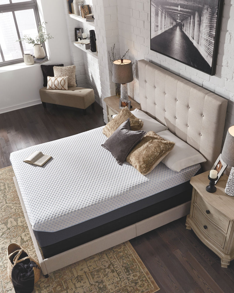 12 Inch Chime Elite - White/gray - California King Mattress-Washburn's Home Furnishings