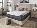 12 Inch Chime Elite - White/gray - King Mattress-Washburn's Home Furnishings