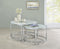 2 Pc Nesting Coffee Table - Pearl Silver-Washburn's Home Furnishings