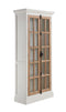 2-door And 5-shelve Tall Cabinet - White-Washburn's Home Furnishings