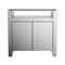 2-door Mirrored Accent Cabinet - Pearl Silver-Washburn's Home Furnishings