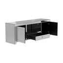 2-door Tv Console - Gray-Washburn's Home Furnishings