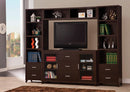 2-door Tv Stand - Brown-Washburn's Home Furnishings