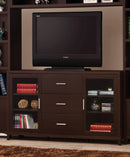 2-door Tv Stand - Brown-Washburn's Home Furnishings