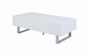 2-drawer Coffee Table - White-Washburn's Home Furnishings