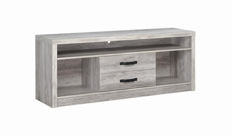 2-drawer Tv Console - Pearl Silver-Washburn's Home Furnishings