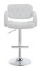 29" Adjustable Height Bar Stool - White-Washburn's Home Furnishings