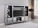 3-drawer Media Tower - Pearl Silver-Washburn's Home Furnishings