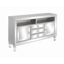 3-drawer Tv Console - Pearl Silver-Washburn's Home Furnishings