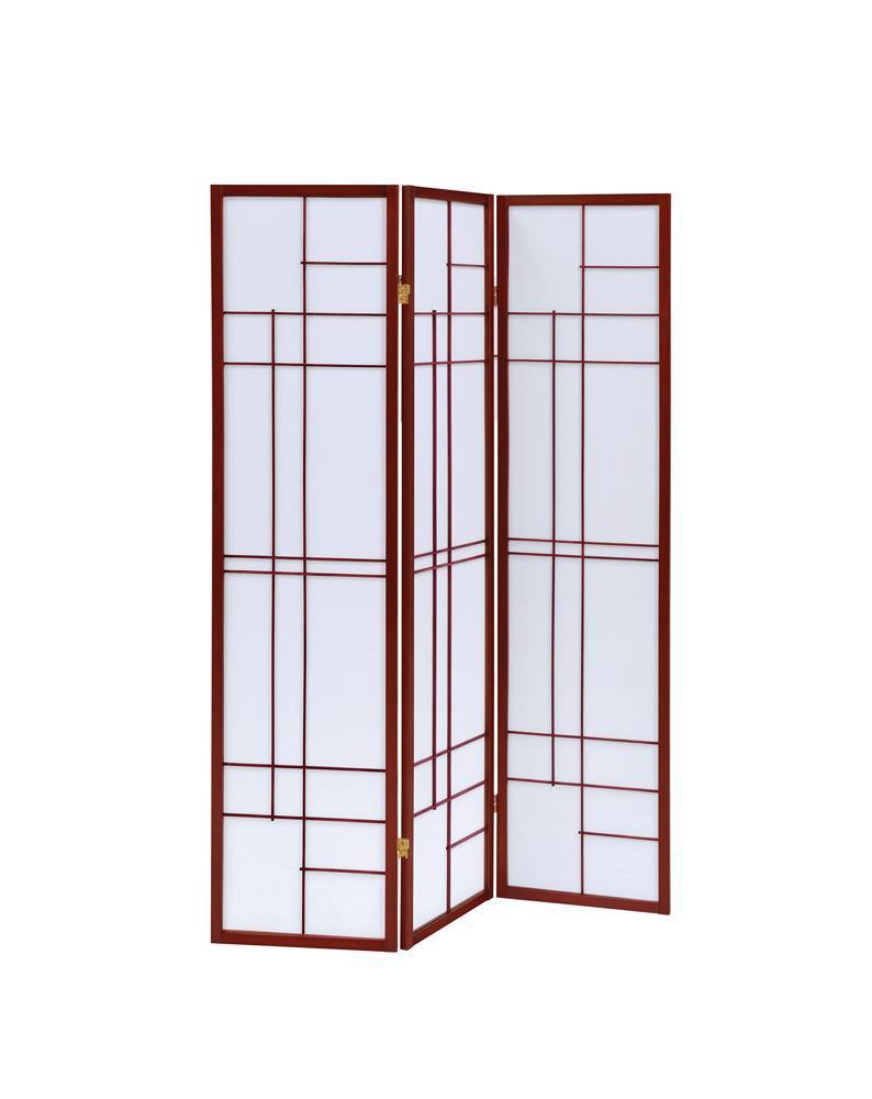 3-panel Floor Screen - White-Washburn's Home Furnishings