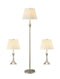 3-piece Slender Lamp Set - Pearl Silver-Washburn's Home Furnishings