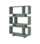 3-tier Geometric - Bookcase - Weathered Grey-Washburn's Home Furnishings