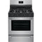 30" Gas Freestanding Range, Cont Grates Manual Clean - Stainless-Washburn's Home Furnishings