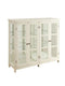 4-door Display Accent Cabinet - Beige-Washburn's Home Furnishings