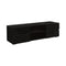 4-drawer Tv Console Glossy - Black-Washburn's Home Furnishings