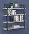 40-inch Wall Shelf - Light Gray-Washburn's Home Furnishings