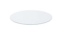 48" Round Glass Table Top - Clear-Washburn's Home Furnishings