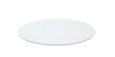 50" Round Glass Table Top - Clear-Washburn's Home Furnishings