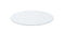 50" Round Glass Table Top - Clear-Washburn's Home Furnishings