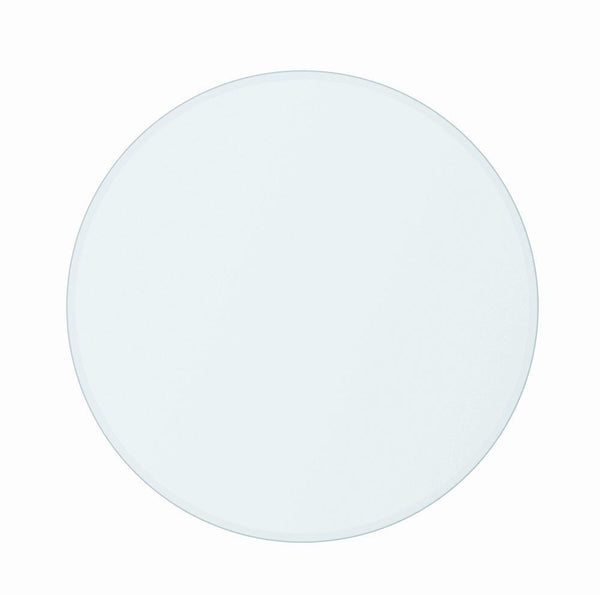 50" Round Glass Table Top - Clear-Washburn's Home Furnishings