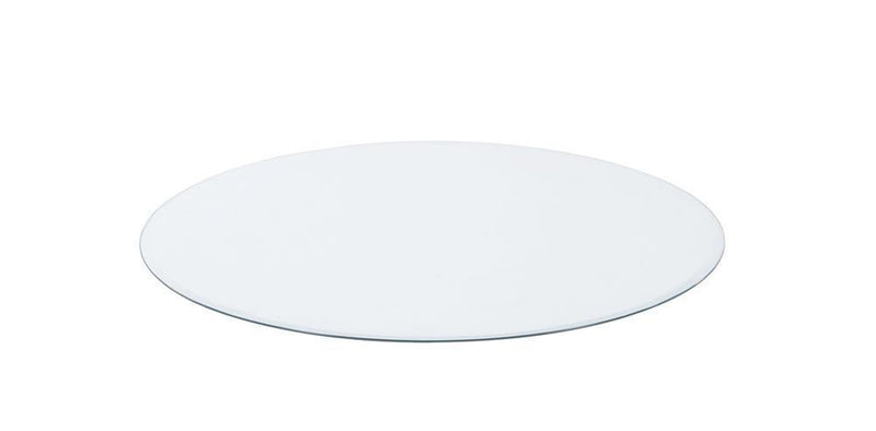 54" Round Glass Table Top - Clear-Washburn's Home Furnishings