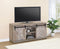 59" Tv Console - Weathered Oak & Black-Washburn's Home Furnishings