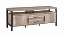 59" Tv Console - Weathered Oak-Washburn's Home Furnishings