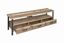 71" Tv Console - Weathered Pine-Washburn's Home Furnishings