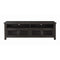 72" 4-door Tv Console - Black-Washburn's Home Furnishings