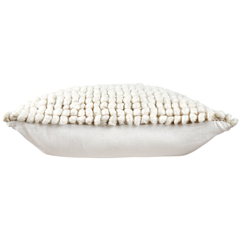 Aavie - Pearl Silver - Pillow-Washburn's Home Furnishings