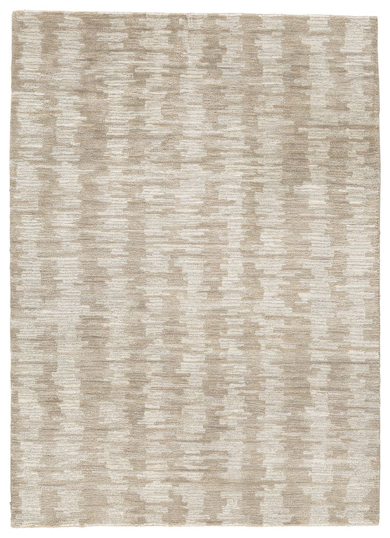 Abanlane - Brown/cream - Large Rug-Washburn's Home Furnishings