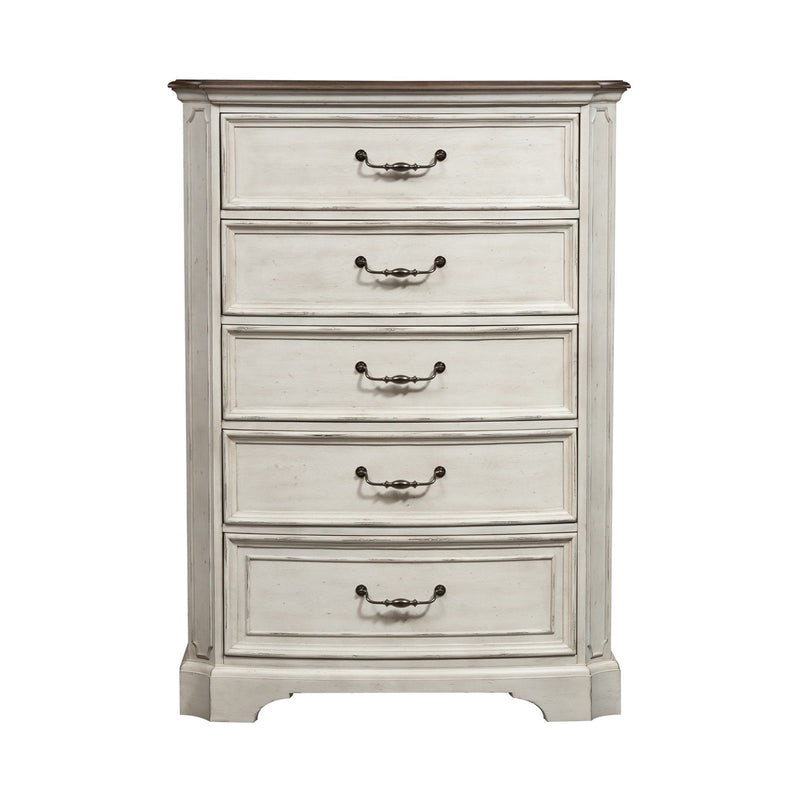 Abbey Road - 5 Drawer Chest-Washburn's Home Furnishings