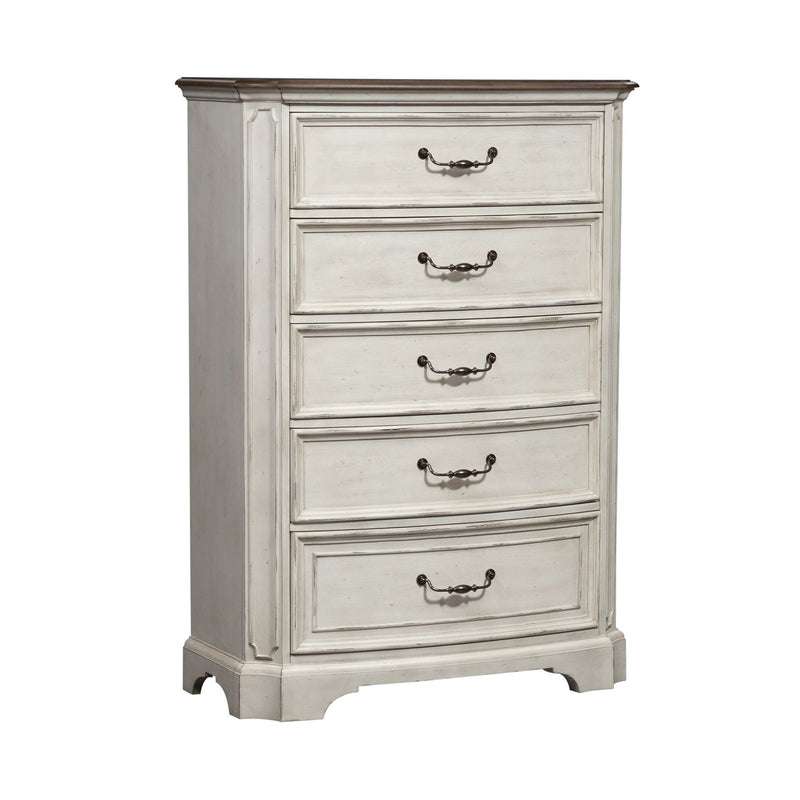 Abbey Road - 5 Drawer Chest-Washburn's Home Furnishings