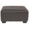 Aberton - Gray - Oversized Accent Ottoman-Washburn's Home Furnishings