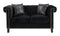 Abildgaard - Loveseat - Black-Washburn's Home Furnishings