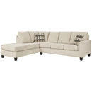 Abinger - Natural - Left Arm Facing Chaise 2 Pc Sectional-Washburn's Home Furnishings