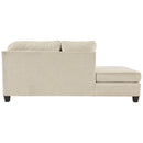 Abinger - Natural - Left Arm Facing Chaise Sleeper 2 Pc Sectional-Washburn's Home Furnishings