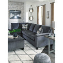 Abinger - Smoke - Left Arm Facing Chaise 2 Pc Sectional-Washburn's Home Furnishings