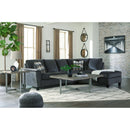 Abinger - Smoke - Left Arm Facing Sofa 2 Pc Sectional-Washburn's Home Furnishings