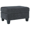 Abinger - Smoke - Ottoman-Washburn's Home Furnishings