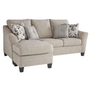 Abney - Driftwood - Sofa Chaise-Washburn's Home Furnishings