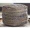 Absalom - Denim - Pouf-Washburn's Home Furnishings